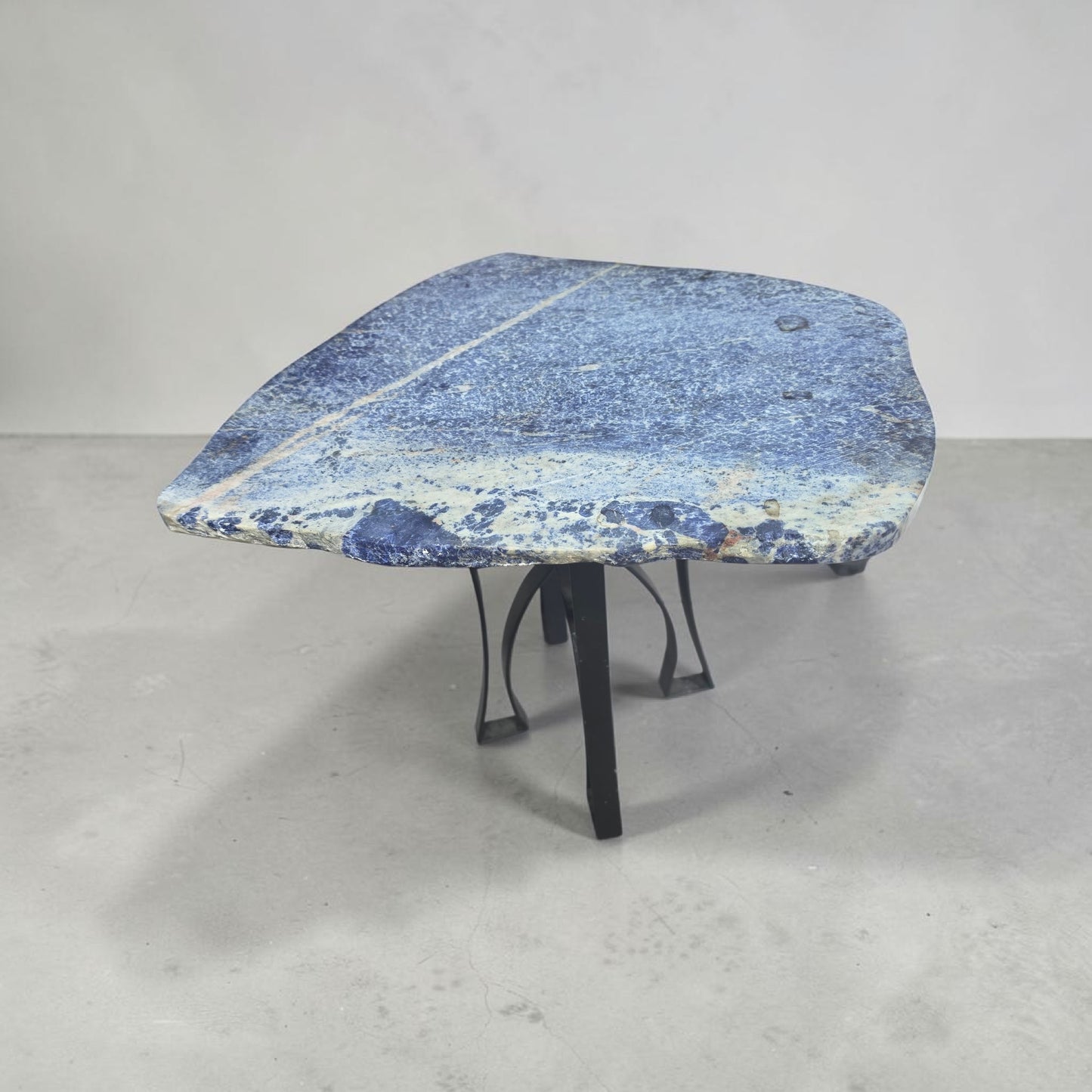 Gorgeous sodalite coffee table