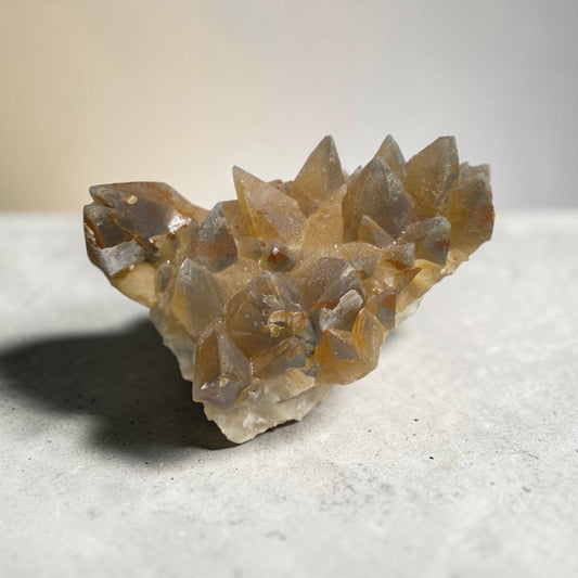 Extremely rare starbeam calcite from the atlas mountains